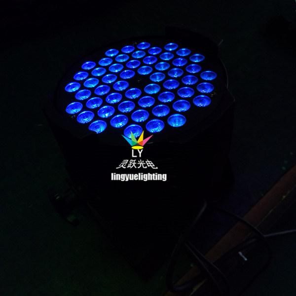 54X3watt RGB Stage DMX LED PAR Can 64 for Night Club