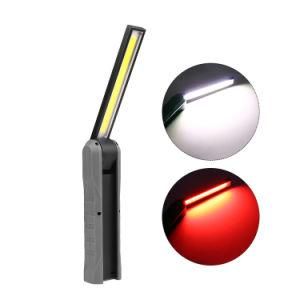 Portable Wanchz Multifunctional COB+LED Foldable with Magnet Warning USB Charging Glare Work Light Car Inspection Light
