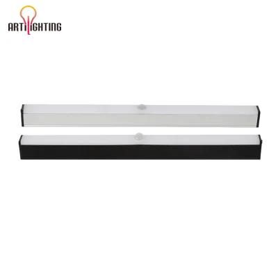 USB Charging on and off Sensor LED Strip Light Bar LED Under Cabinet Shelf Lights with Aluminum Housing