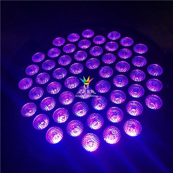 54X3watt RGB Stage DMX LED PAR Can 64 for Night Club