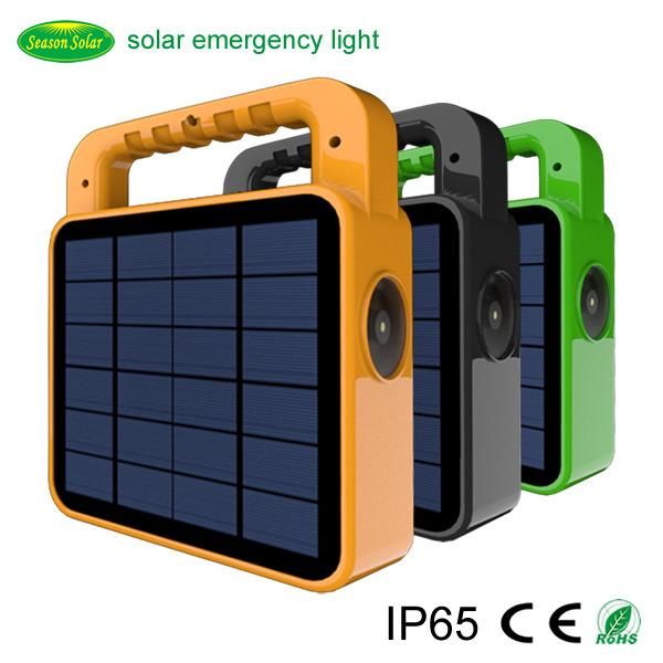 New High Quality 5W Indoor Home & Outdoor Camping Tent Rechargeable LED Solar Emergency Lamp with LED Light
