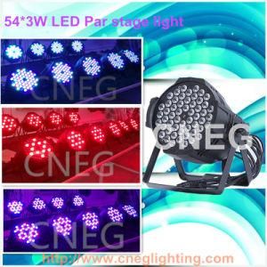 54*3W Not Waterproof RGBW LED PAR Nightclub Light