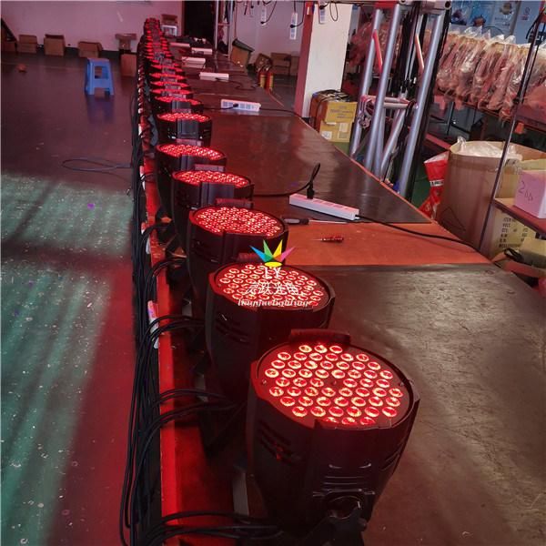 54X3w DMX RGB 3in1 LED PAR Can Light