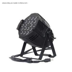 Guangzhou PRO Stage Lighting 18X18W PAR 64 Rgbaw UV LED PAR Lights