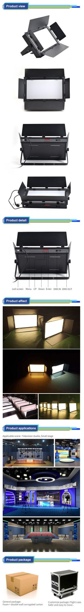 Disco Video Stage Lighting 256PCS LED Soft Lights Turch Light