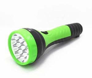 Plastic LED Torch, Rechargeable Flashlight, Emergency Light, Hand Light