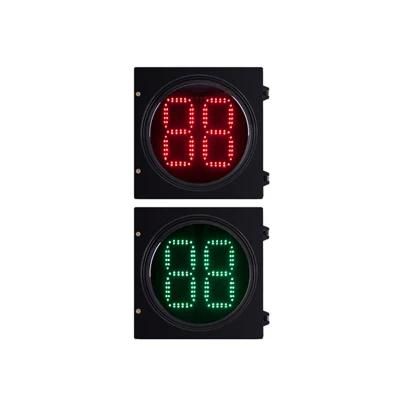 OEM Waterproof Road Safety IP66 300mm LED Pedestrian Signal Traffic Light with Countdown Timer