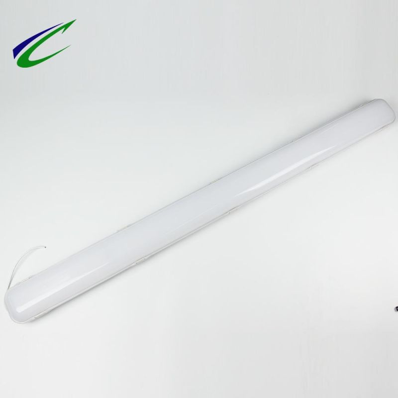 Fixed Luminaire LED Tri Proof Lighting Fixtures Water-Proof Outdoor Light Packing Lot Supermarket Warehouse Tunnel Light