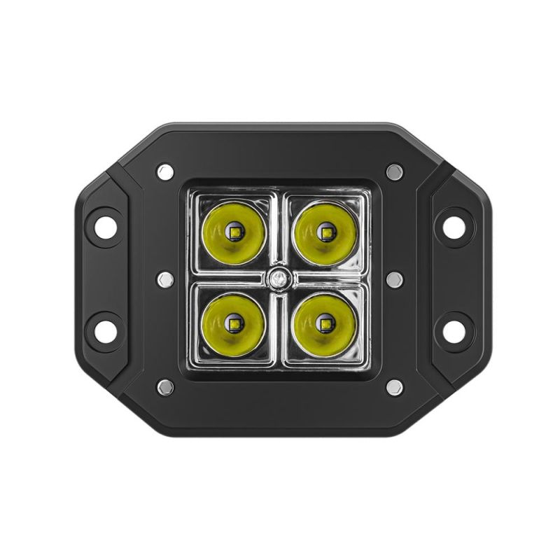 Dxz Ultra Bright 4LED 9-80V Light Bar Work Light Fog Lamp for Driving Offroad Boat Car Truck 4X4 SUV Jeep LED Rectangle Square Lamp