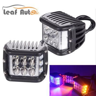 New Three-Sided Luminous 60W CREE LED Work Light LED Car Light Flashing Light Three-Sided Luminous Work Light Warning Light