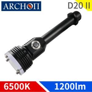 Archon W26II &amp; D20II CREE Xm-L2 U2 1200 Lumens 3-Mode Professional LED Diving Light, Flashlight (100m waterproof) (2*18650)