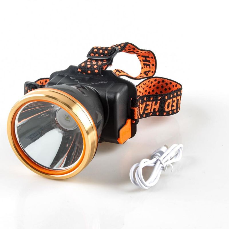 Yichen 300 Lumen USB Rechargeable LED Headlamp with Strong Light