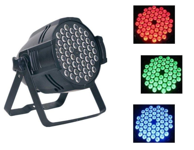 High Quality PAR Can Professional Stage Lighting 54*3W RGB 3 in 1 LED Full Color PAR Light
