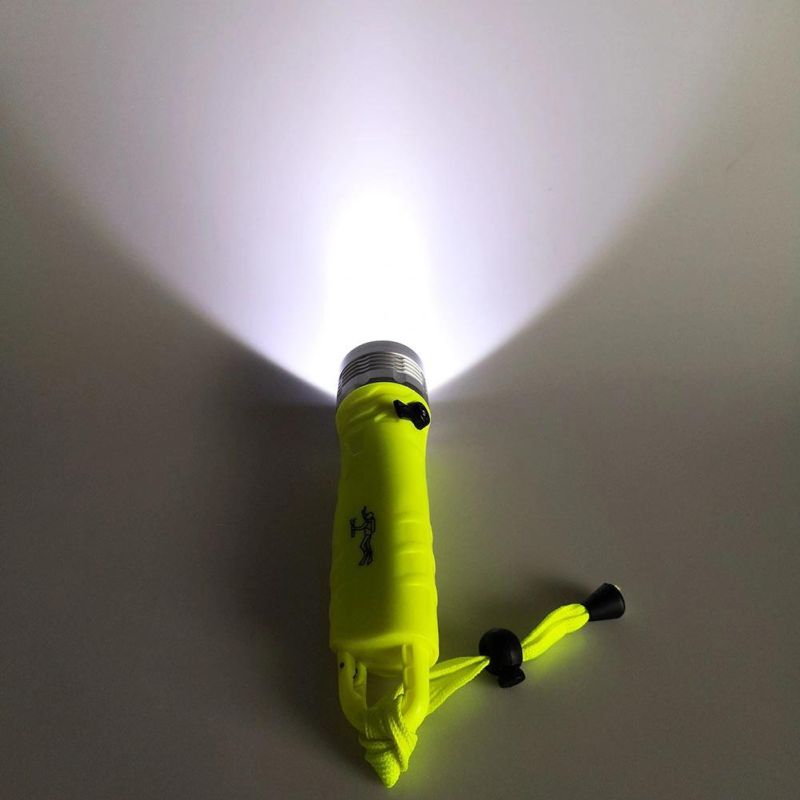 Yichen 1W LED Dive Flashlight LED Underwater Light Torch