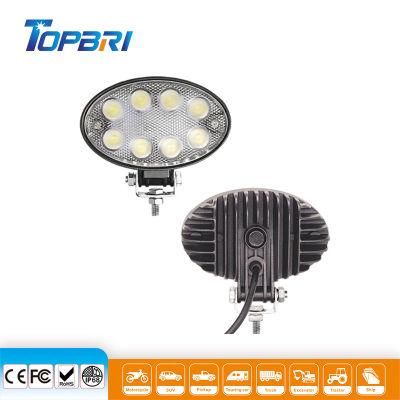 5inch 40watts Oval CREE LED Work Lights for Car Tractor Truck Auto