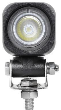 W0110f Square LED Work Light 10W 2.1 Inch 800lm Spot Flood Beam for Car Truck Auxiliary Lights