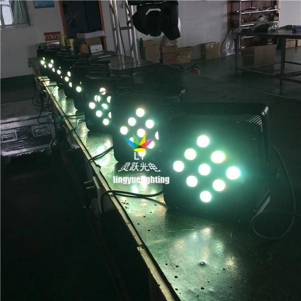 Hot 9X15W 5in1 Wireless Battery LED Flat PAR Light