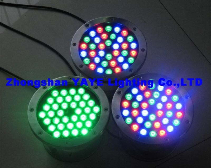 Yaye 18 Best Sell 9W/12W/18W/36W RGB/LED PAR56/ LED Underwater Light/ 36W LED Fountain Light/36W RGB LED Pool Lights/LED Swimming Light with IP68/AC/DC12/