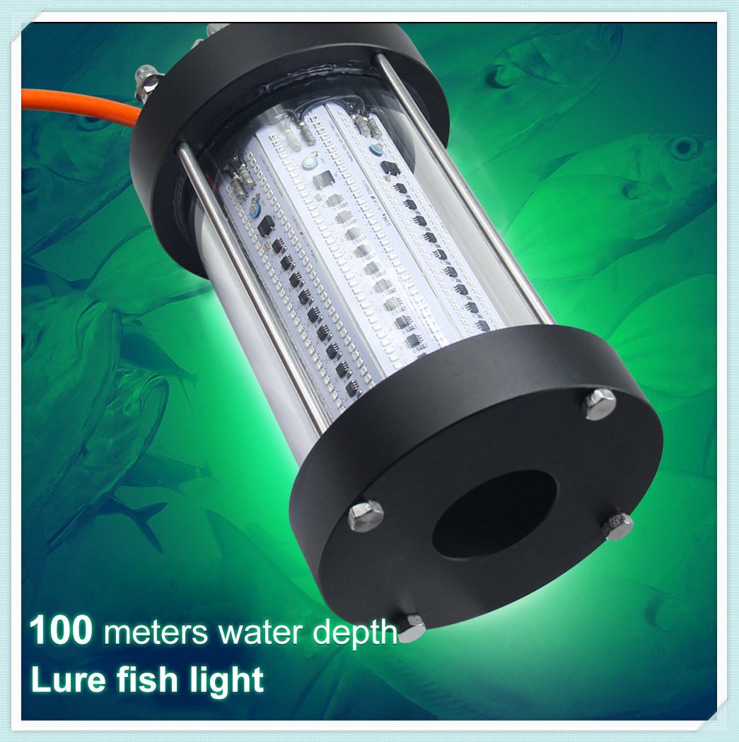IP68 Lure Attracting Bait LED 500W Green Color Fishing Light
