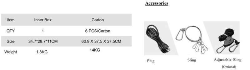 Gavita Full Spectrum 400W LED Grow Light for Chinese Herbal Medicine Plants Quantum Board Light