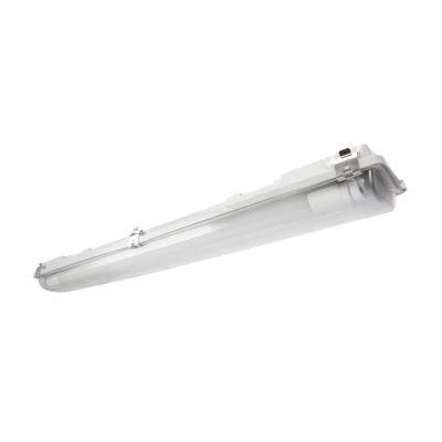 Emergency Explosion-Proof Lamp 1.2m Warehouse Building Double Tube LED Tri-Proof Light