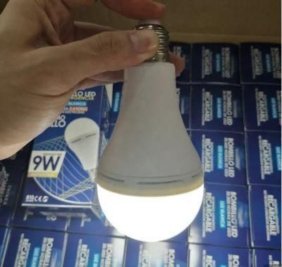 Emergency Rechargeable 7W 9W 12W 15W 18W LED Light Bulbs with Hook