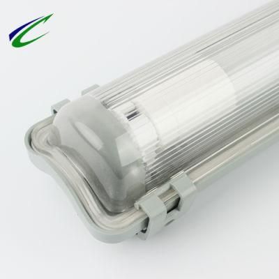 0.6m Single LED Tube Light Triproof Lighting T8 Fluorescent Tube Lamp Fixtures of Lighting Underground Parking