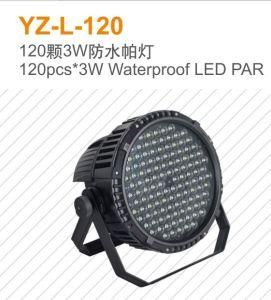 Stage Equipment 120pcsx3w RGBW Waterproof LED PAR
