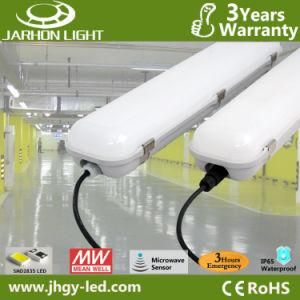 60W Sensor Fluorescent Lighting Fixtures Underground Parking LED Tri-Proof Tube Light