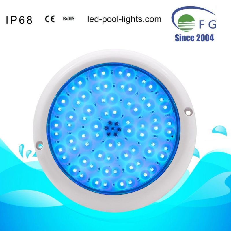 AC12V Mini 150mm PC 12V Blue 10W Resin Filled Wall Mounted LED Swimming Pool Lights