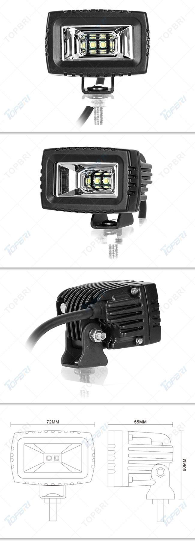 IP68 Waterproof Driving Offroad Lamp 20W LED Motorcycle Bike Work Lights