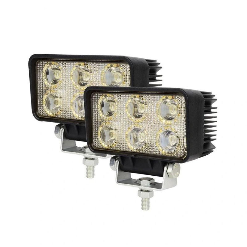 High Bright 4.5" 18W Waterproof Epistar LED Driving Worklight for 4WD Truck Offroad