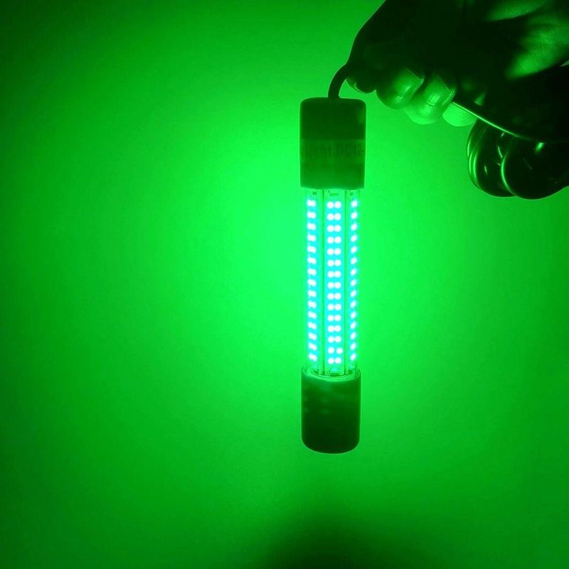 DC12V IP68 600W Green Color Boat Night LED Underwater Fishing Bait Light