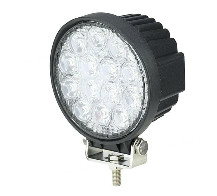 Auto LED 42W Round LED Work Lamp 4X4 Offroad ATV Luces LED 4 Inch 12V Spot Driving Lamps 42W LED Work Light