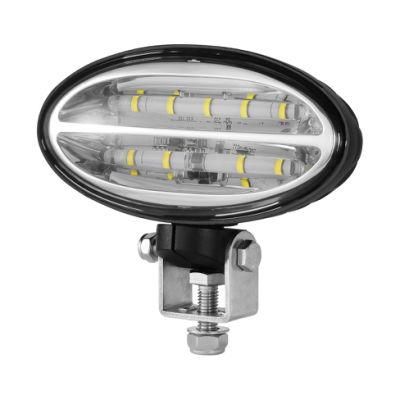 Re573609 6.5&quot; 45W Pedestal Mount Flood Beam LED Headlights for John Deere