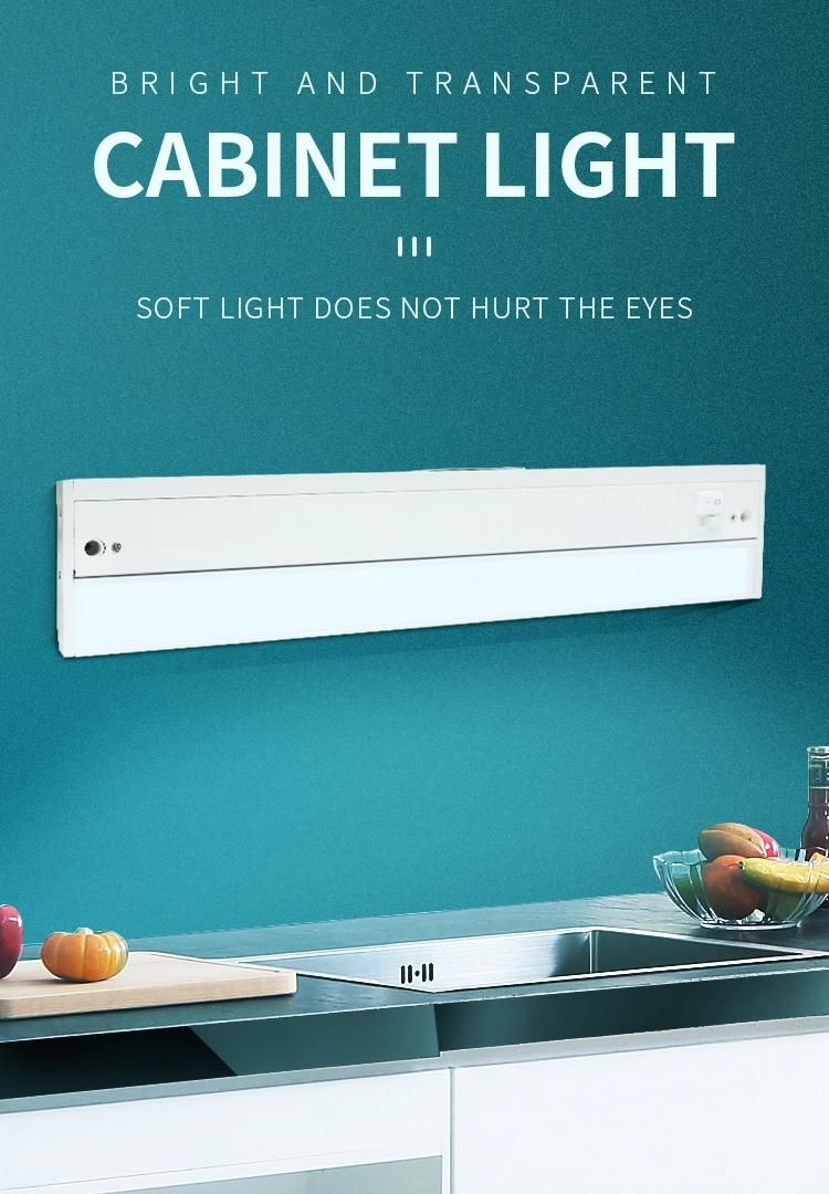 Ultra Slim Aluminium Profile Lamp Kitchen Shelf Under Cabinet Light