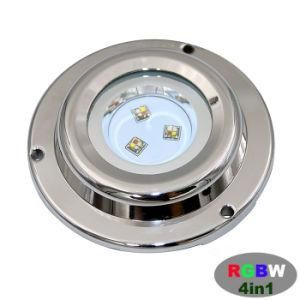 3X10W 4in1 Color Underwater Lighting with RGBW
