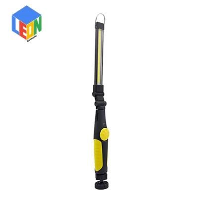 USB Rechargeable Portable COB Flood Beam LED Work Repair Tool Flashlight Hand Torch with Magnetic