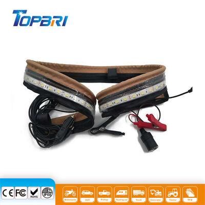 DC12V Waterproof White LED Flexible Camping Strip Work Light for Tent