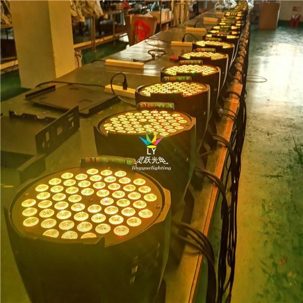 54X3w DMX RGB 3in1 LED PAR Can Light