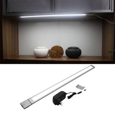 DC 12V Silm Aluminum Profile Hand Wave Door Motion Sensor LED Wooden Closet Light