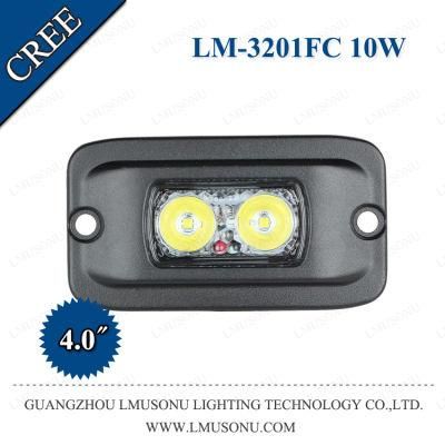 New 3201FC High Intensity IP67 CREE 2PCS*5W 4 Inch 10W Working Light LED Fog Light with EMC