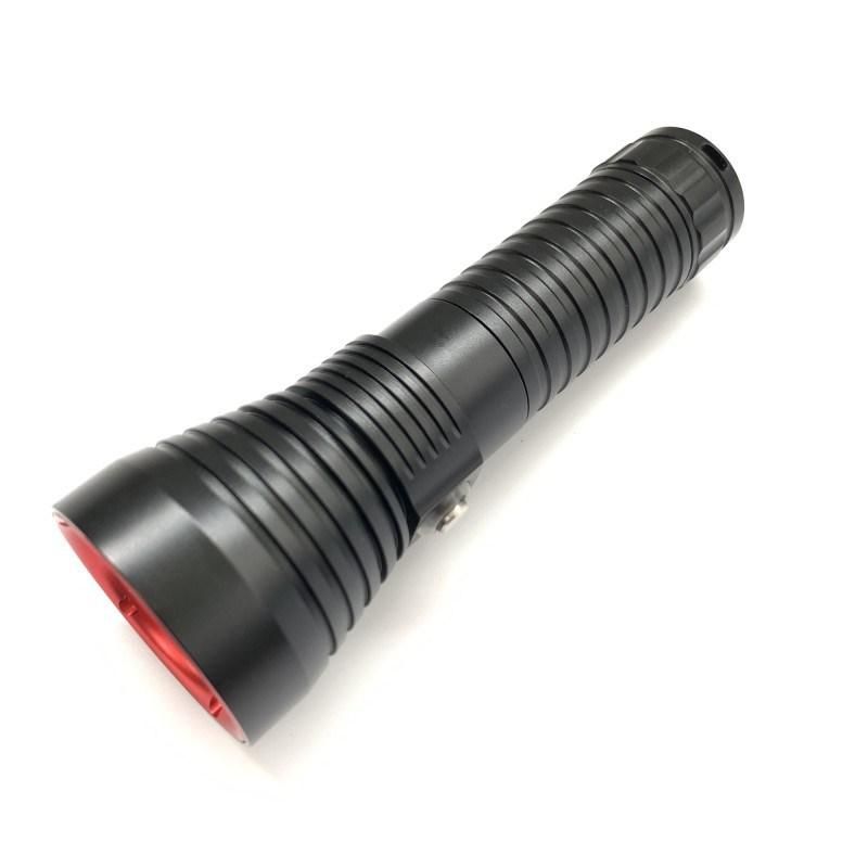 Professional Scuba Diving Torch Light Ipx8 Waterproof Underwater 60m Aluminum Alloy LED Diving Flashlights
