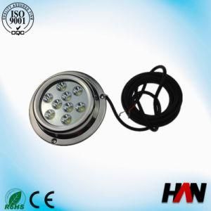 12-24V Ss316 IP68 Waterproof 27W RGB LED Underwater Boat Light/LED Marine Light