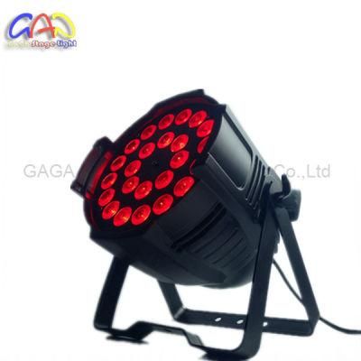 24*18W LED PAR Light DJ LED Fabrique PAR Indoor Rgbwap LED PAR Light