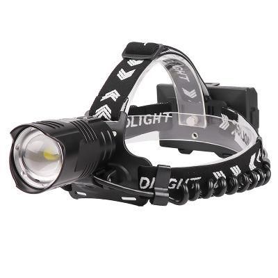 Xhp90 Headlamp Zoom USB Recharger 3-Modes Headlight 3*18650 for Camping Hunting