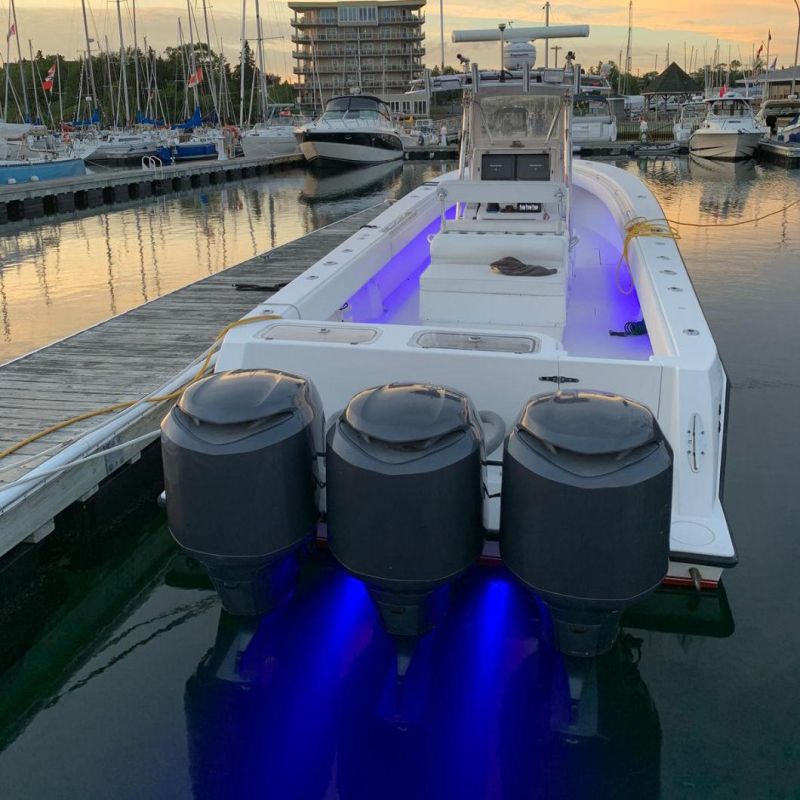 12V DC Stern Transom Lights Stainless Steel Marine Underwater Lights