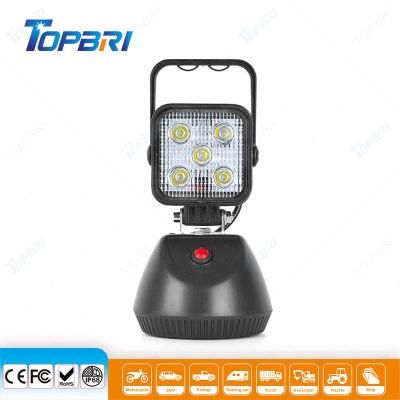 Hotsale 15W Portable Rechargeable LED Stand Work Lamp