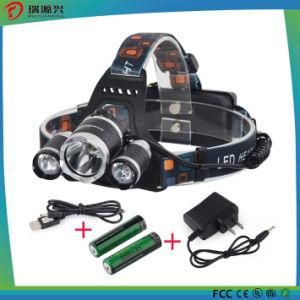 3000lm 3 LED 3 CREE Xml T6 LED Headlamp