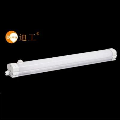 IP65 4FT 5FT LED Waterproof Water Proof Lamp Fixture with Quick Linkable Design